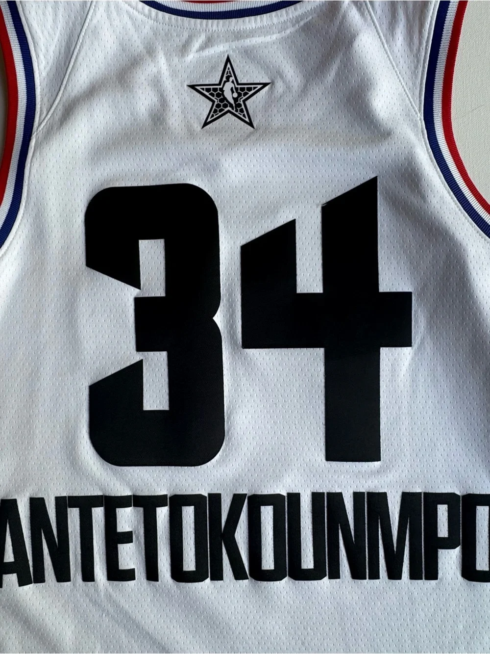 Jordan White Milwaukee Bucks All-Star Swingman Jersey - Giannis Antetokounmpo